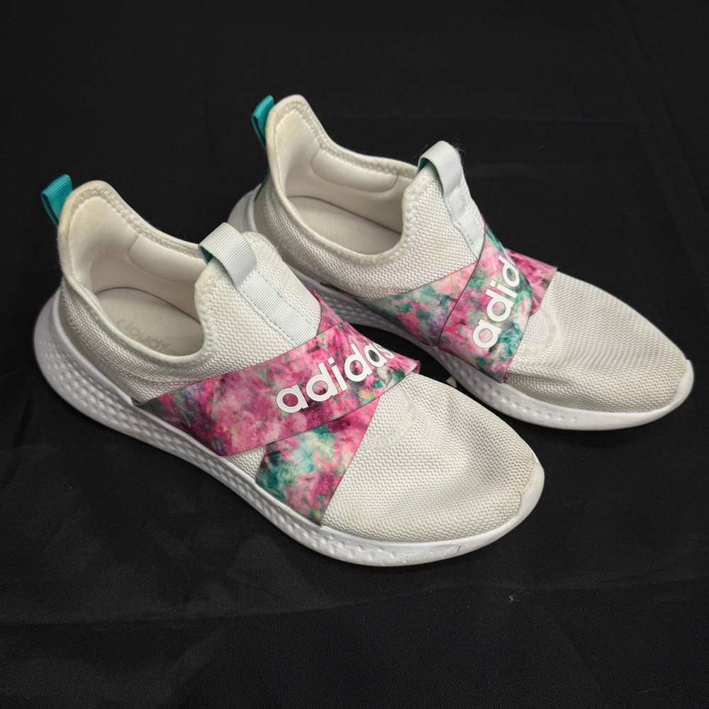Adidas Cloudfoam 8.5 White Shoes